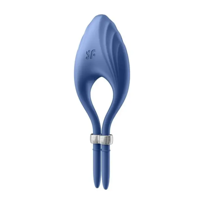 Satisfyer Duelist вибрирующее кольцо для члена – синий