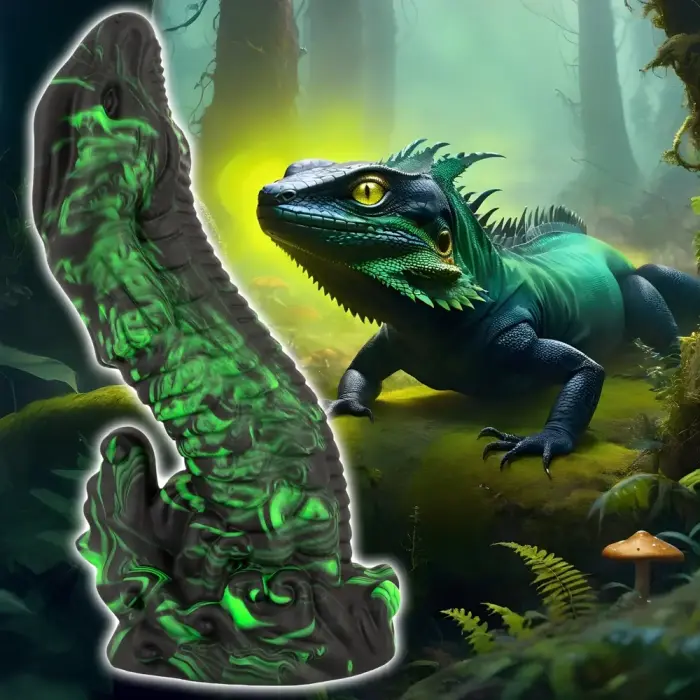 Beasty Cocks Lizard Peak Dildo – 22 cm (8.7″) – Marmorjas Photo