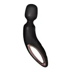 Satisfyer Wand-erland wand вибратор – 29.9 cm (11.8″) – Черный/розовое золото — Фото 1