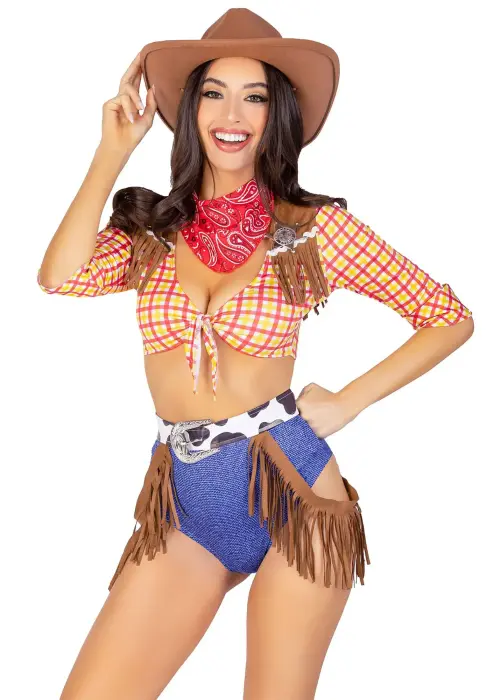 Playful Cowboy костюм – разноцветный – S