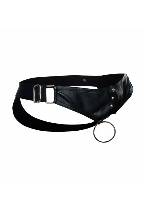 DNGEON Jockstrap with Studs – Black – One size