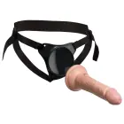 King Cock Elite Beginner Body Dock – strap-on harness with suction dock – black — Photo 8