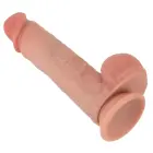 Realistixxx RealMan Movable Skin – dvigubo tankio silikoninis dildo su judančia oda – 25,5 cm — Nuotrauka 6