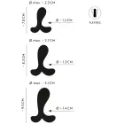 ANOS analinių kištukų mokymo rinkinys – S, M, L Photo