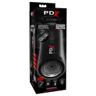 PDX Elite Moto Blower - Vibruojantis masturbatorius - 22.5 cm (8.86″) - Juodas — Nuotrauka 1