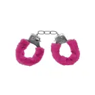 Pleasure Furry Handcuffs – Pink — Photo 3