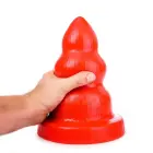 Trigubo malonumo M raudonas dildo – 26 cm — Nuotrauka 3