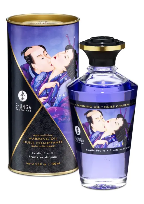 Afrodisiaakumiga soojendav massaažiõli – 100 ml