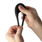 Spire - Vibrējošs dzimumlocekļa gredzens – melns Foto 16