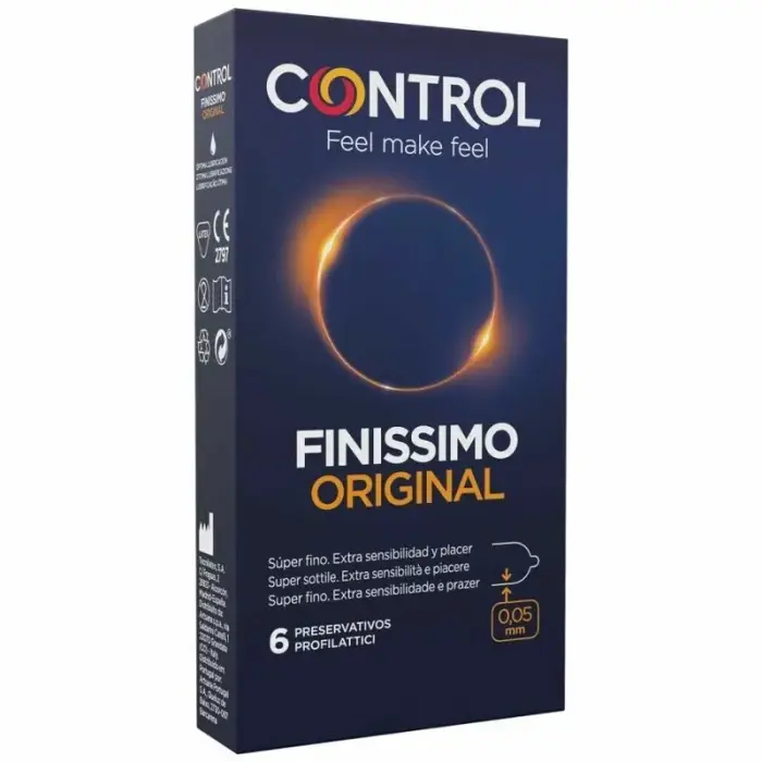 Control Finissimo Original Ultra-Thin Condoms – 6 pcs.