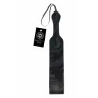 Sportsheets Velvet Noir Loop Paddle – паддл-петля из веганской кожи – чёрный – 42 см — Фото 1