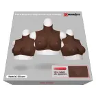XX-DreamsToys Ultra Realistic Breast Form – Black – Size M — Photo 6
