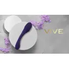 Mirai dubultais pulsējošs un gaisa viļņu elastīgs vibrators – violets Foto 7