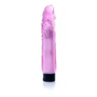 Juicy Jelly reālistisks vibrators – 22 cm (8.5″) – rozā Foto 1