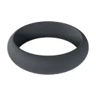 LEVELZ Wide O silikoninis varpos žiedas – XL – 50 mm – juodas — Nuotrauka 1