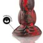 EPIC CYBERSILICOCK Ares Model – silicone intimate device – multicolor – 19.5 cm — Photo 6