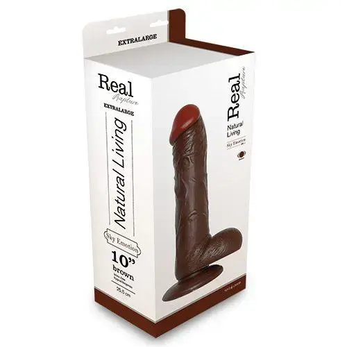 Toyz4lovers realistlik vibraator – 28.5 cm (11.2″) – pruun