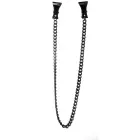 Ouch! Pinch Nipple Clamps with Chain – Black — Photo 2