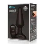 B-Vibe besisukantis analinis kištukas – XL – Juodas — Nuotrauka 3