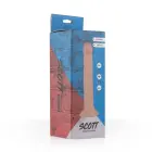 Scott Realistic Dildo with Suction Cup – 25 cm (10″) – Skin — Photo 6