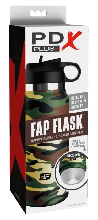 PDX FapFlask Happy Camper Fros Masturbator – 24 cm