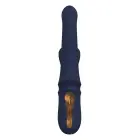 GODDESS IRIS Duo Vibrator with Sliding Bead – 23.5 cm (9.25″) – Dark Blue — Photo 5