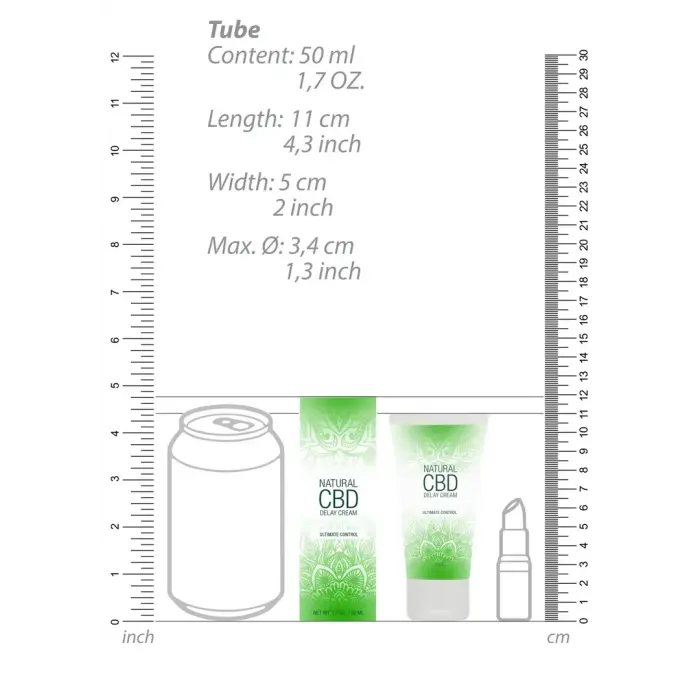 Natural CBD aiztures krēms – 50 ml Foto 11