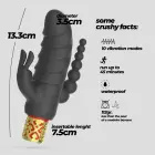 Romanov Classic вибратор с силиконовой насадкой – 13.3 cm (5.2″) – черный — Фото 7