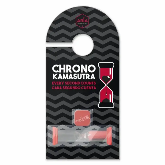 ARIA Play Game Chrono Kamasutra Couples Dice & Timer Set Multilingual