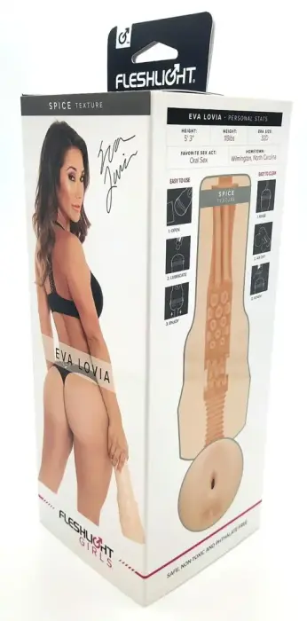 Eva Lovia Spice - Anal Masturbator – 25 cm (9.8″) – Skin