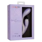 G-Love G-Kiss двойной вибратор с мерцающим язычком и гибким стержнем – 18 cm (7″) – фиолетовый — Фото 2