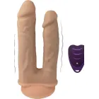 Silex-D Vibrating Double Penetration Dildo – 20 cm (8″) – Skin — Photo 1