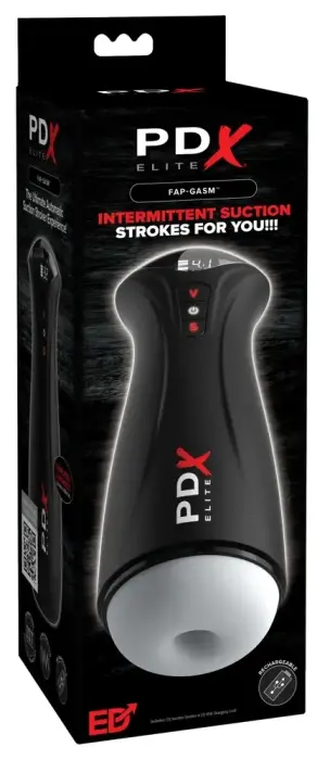 PDX Elite Fap-Gasm Frosted Automatic Intimate System – 24.5 cm
