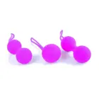 Kulki Silicone Kegel Balls Set – Purple — Photo 3