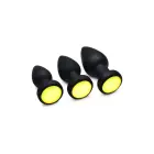 Vibrating LED Anal Plug – S – Multicolored — Photo 5