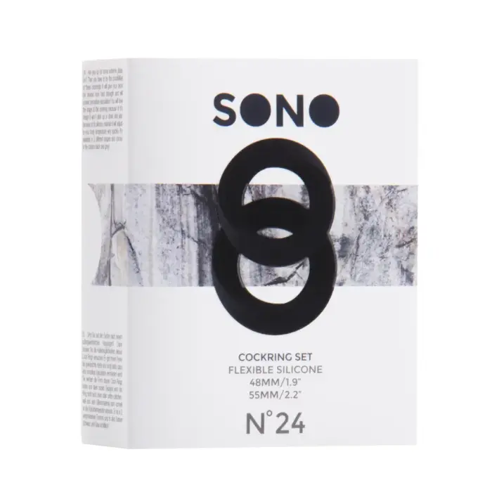 No.24 - Cockring Set - Black