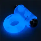 LoveToy Lumino Play Vibrating Penis Ring – glow in the dark – TPE – outer Ø 38 mm / inner Ø 19 mm — Photo 5