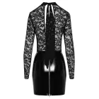 Black Level La Kleid Spitze mini kleita – melna – XL — Foto 7