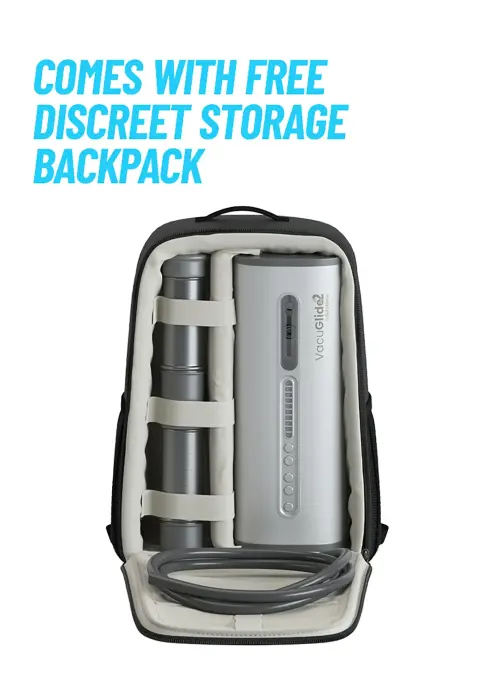 VacuGLIDE 2 Video Sync Stroker – sidabrinis Photo