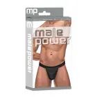Male Power Micro G-String V – Black – L/XL — Photo 1