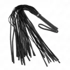 KINK melna mīksta PVC intīmā pātaga 70cm — Foto 5