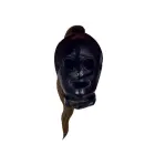 Mask with Brown Ponytail – Black — Photo 4