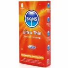 Skins Ultra Thin Premium Latex Condoms 8-Pack – Extra Lubricated, 55 mm — Photo 2