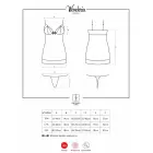 Комплект нижнего белья Wonderia с кружевом и сеткой – L/XL Фото num