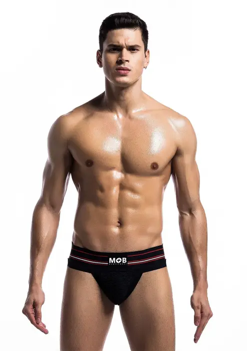 Fetish Classic Wide Jockstrap – Black – S
