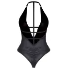 JENNIFER001 Wetlook bodijs – melns – S Foto 6