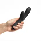 Гибкий кролик-вибратор двойного действия Je Joue Hera Flex – 20 см (7.9″) – черный — Фото 2