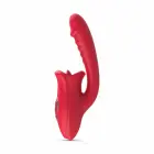 Teazers Multi-Function Vibrating Massager with Clitoral Stimulator – 20 cm (7.9″) – Pink — Photo 4