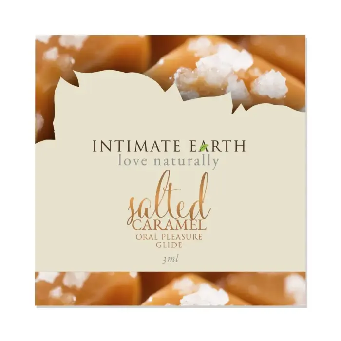 Intimate Earth Natural Flavors Water-based Lubricant Salted Caramel – 3 ml