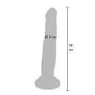 Get Real by TOYJOY kahekihiline realistlik dildo – 19 cm (7.5″) – nahavärv — Foto 2